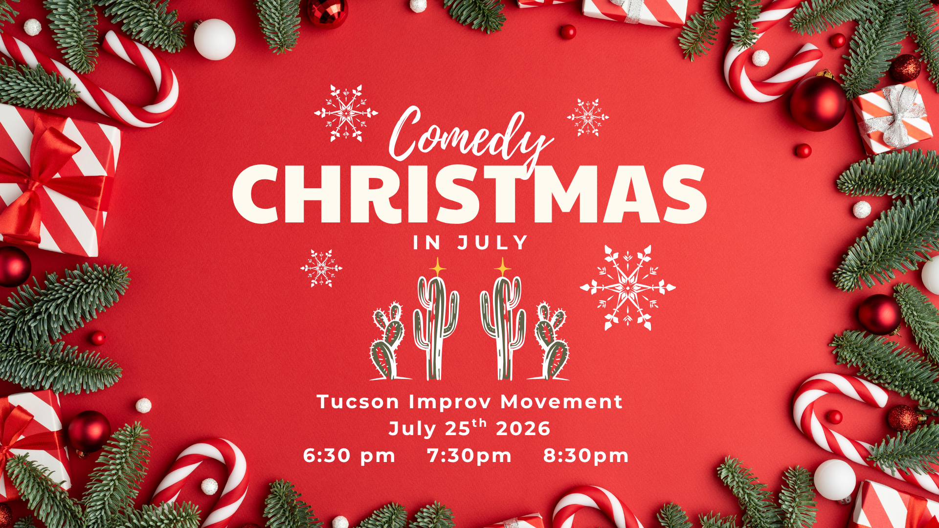 Christmas in July: An Improv Comedy Spectacular