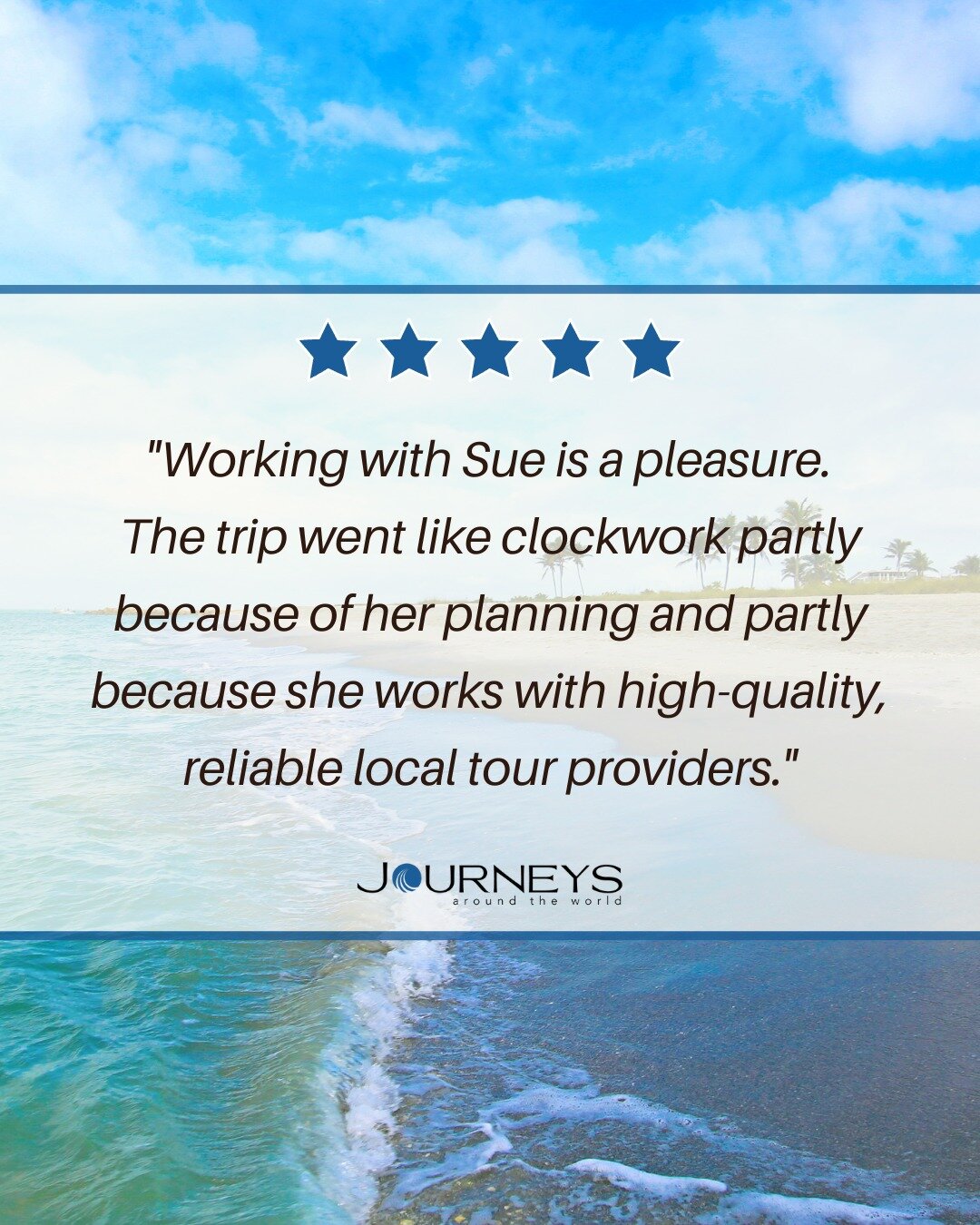 Why choose Susan at Journeys Around The World as your travel advisor? Imagine accessing a world of VIP experiences you simply can't create on your own! With my Virtuoso Travel Advisor status, I bring you exclusive benefits through my preferred partne