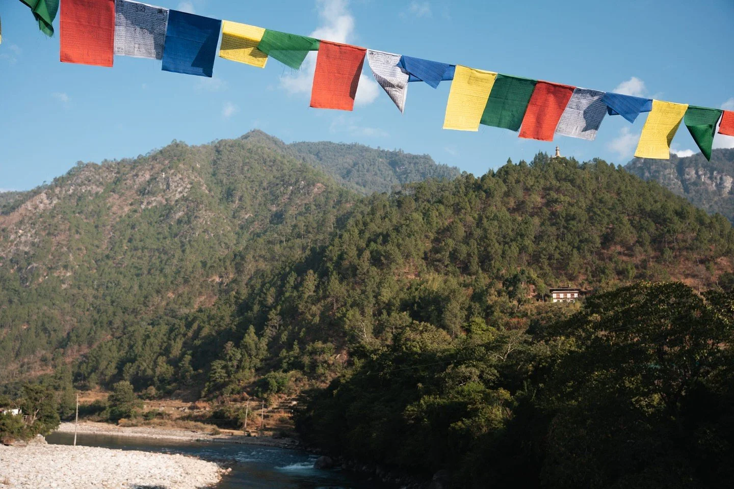 Postcards from Punakha, Bhutan.  Historic Dzongs, coursing rivers, forested slopes, and prayer flags fluttering in the breeze.

Get in touch to plan your next journey - sue@journeysaroundtheworld.com.

@andbeyondpunakhalodge @virtuosoltd

#SoVirtuoso