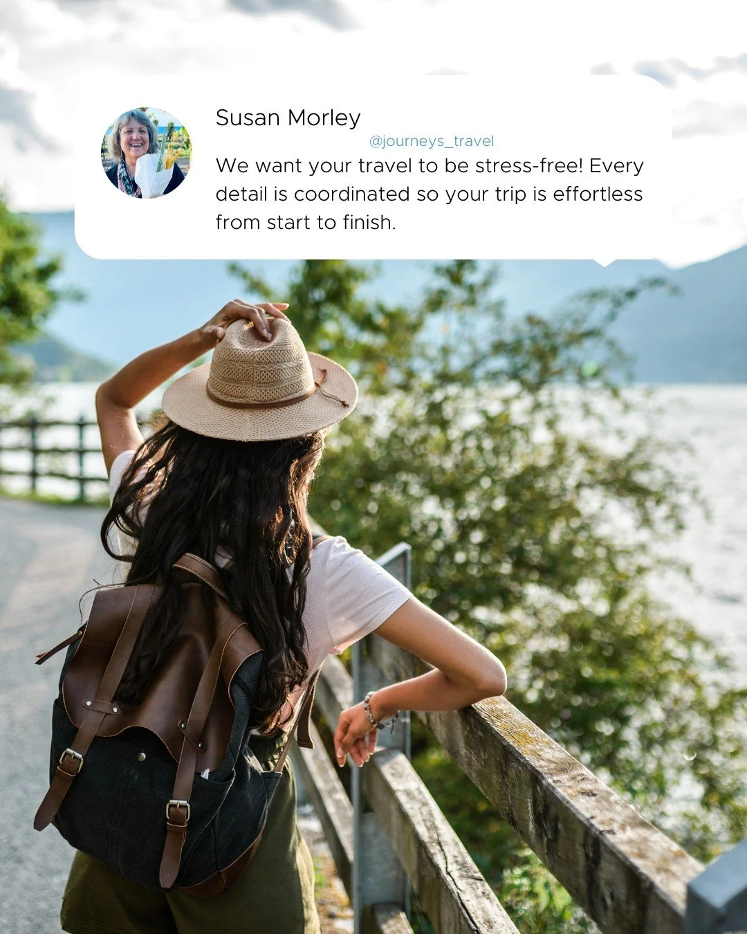 Travel should be effortless, not stressful. With a travel advisor, every detail is handled for you; from flights and luxury hotels with perks, to small-group or expedition cruises, expert guides, seamless transfers, and even travel insurance.

We coo