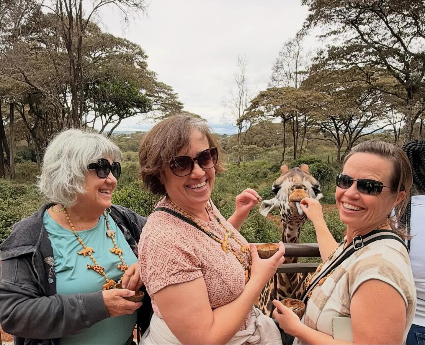After 24+ hours of amazingly seamless travel, we are in Kenya!
With 1.5 days in Nairobi before heading out to the bush, we made the most of every moment. We visited the Giraffe Center, the Sheldrick Wildlife Trust (where we saw baby elephants, a baby