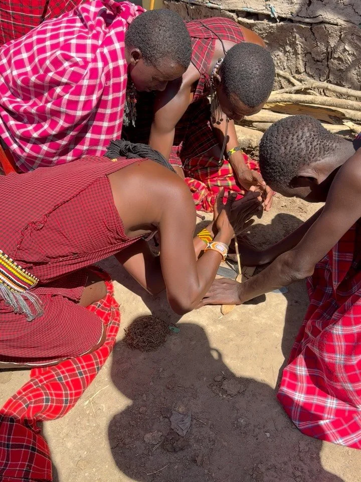 Visiting a Maasai village is always such a privilege to learn about their culture. Maasai live in traditional homes, built by the women out of mud and cow dung.
&bull; Cattle are central to Maasai life, symbolizing wealth, community, and tradition.
&