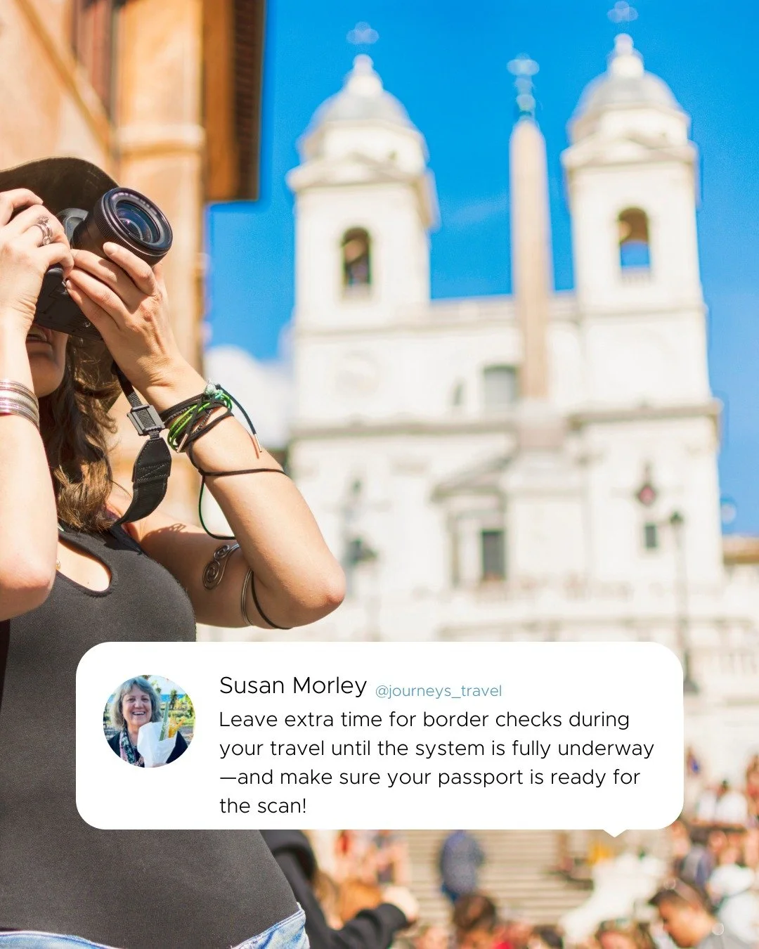 ✈️ Travel Tip: Big change coming to European travel! As of October 12, 2025, a new digital border system called the Entry/Exit System (EES) began rolling out at the external borders of 29 European countries.

Here&rsquo;s what that means for you:
◦ N