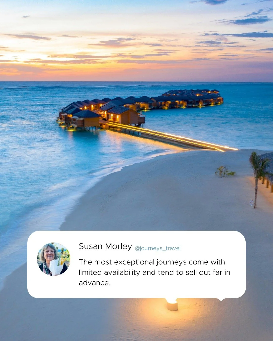 The most exceptional journeys (think small-ship expeditions, once-in-a-lifetime safaris, and truly distinctive lodges) come with limited availability and tend to sell out far in advance. This is especially true during peak seasons and holidays, when 