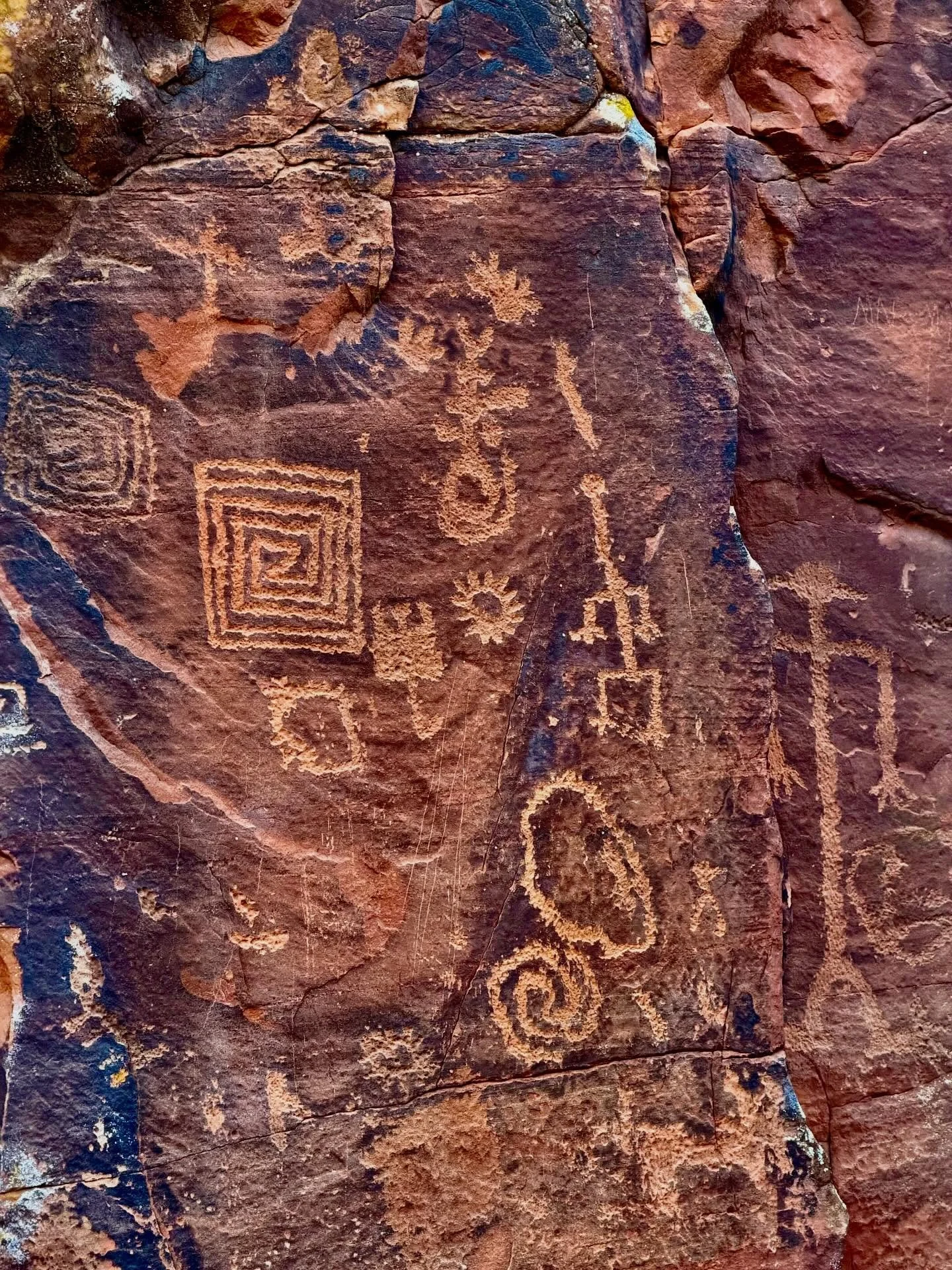 i&rsquo;ve been out exploring the Verde valley with friends to see some great petroglyphs.