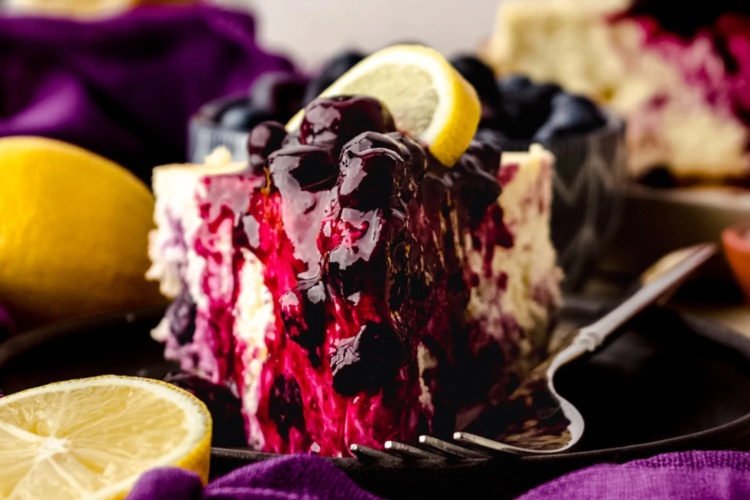 Lemon Blueberry Cheesecake