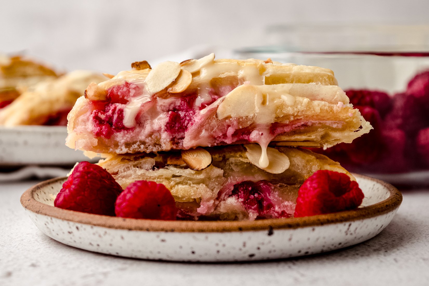 Raspberry Almond Danish