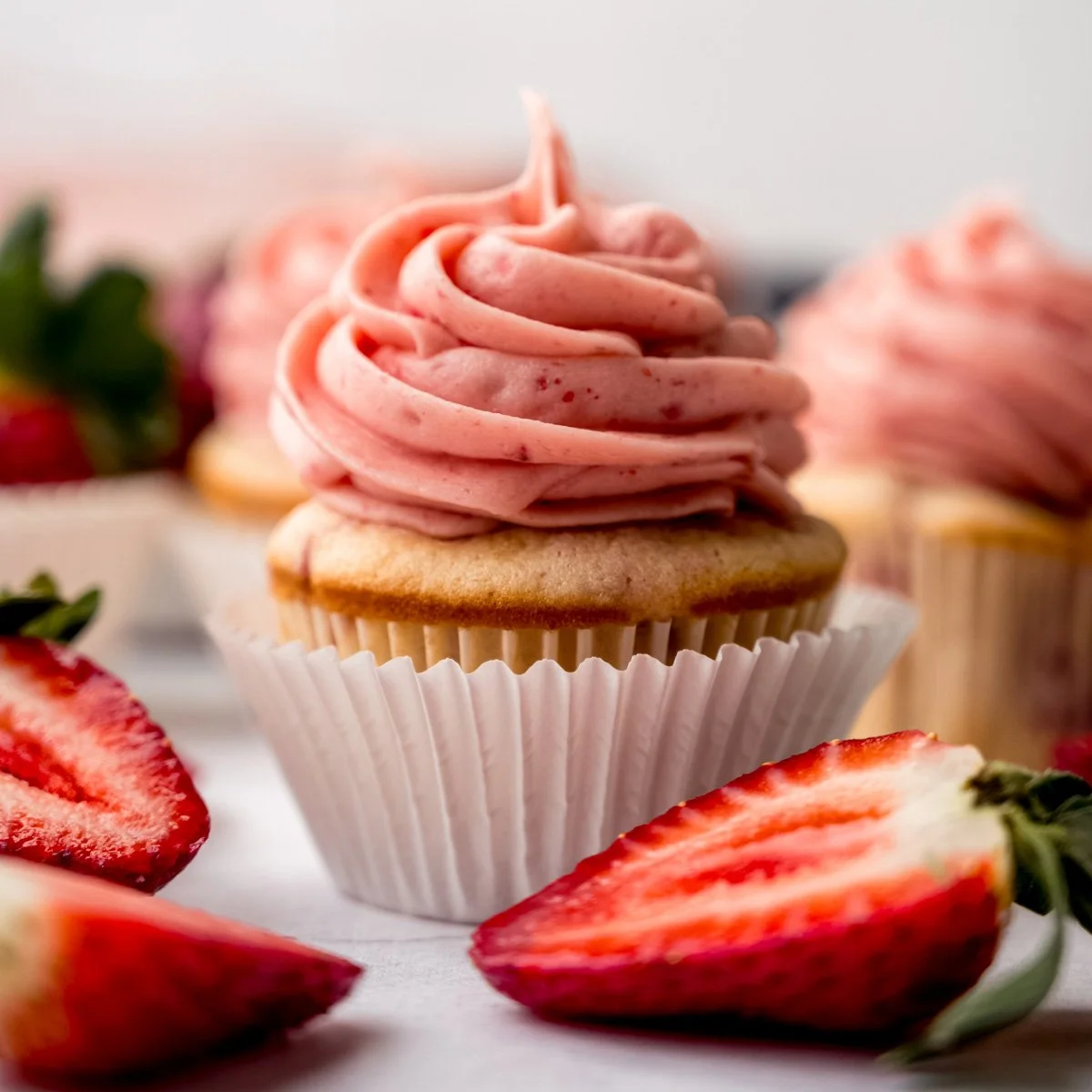 Strawberry Cupcakes