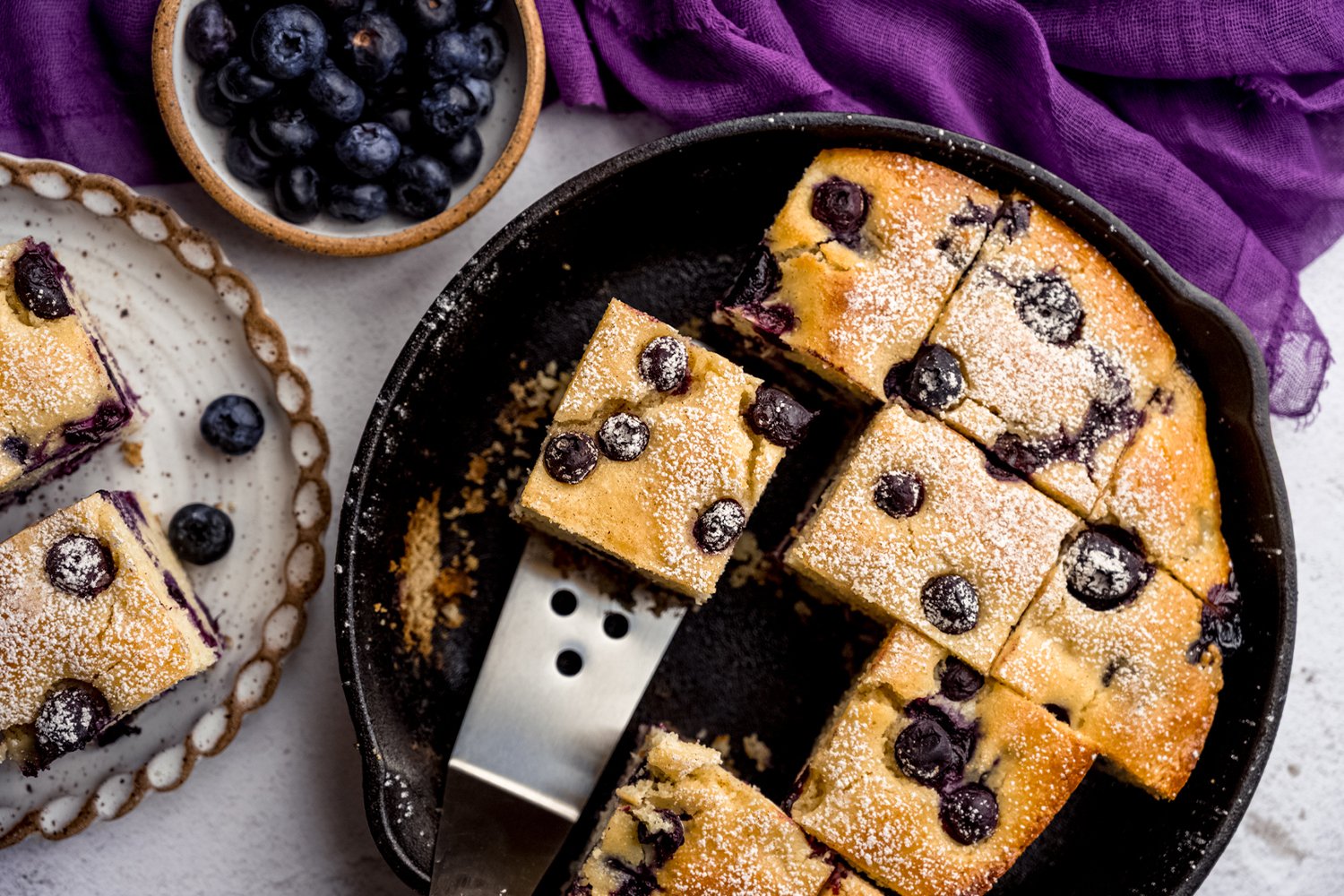 Blueberry Cornbread