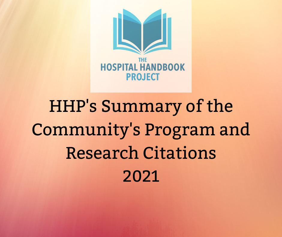 HHP Summary of the Community's Program and Research Citations 2021.png
