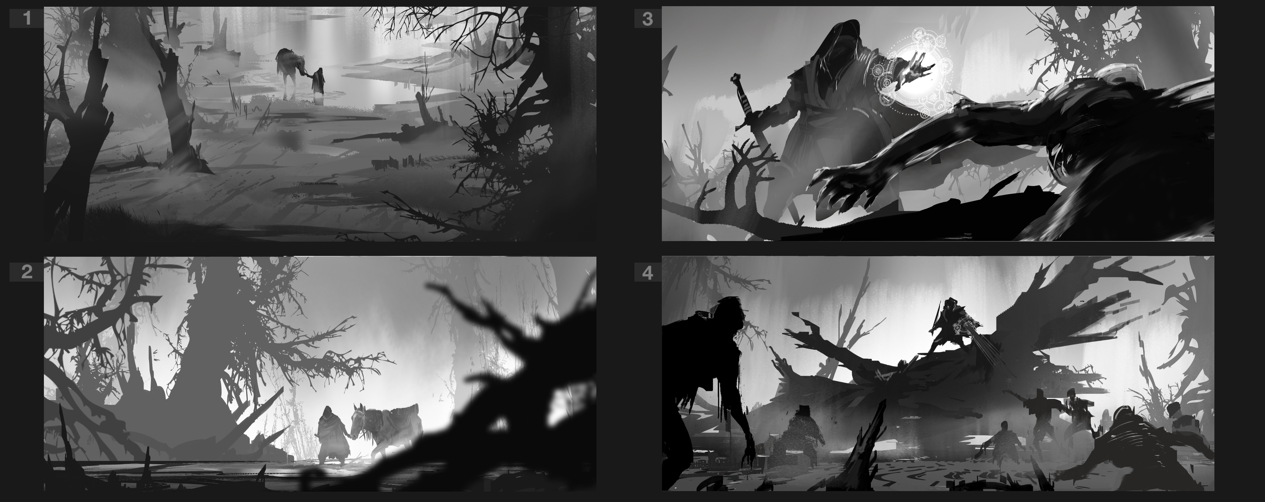 HighFantasy_BW_Thumbnails.png