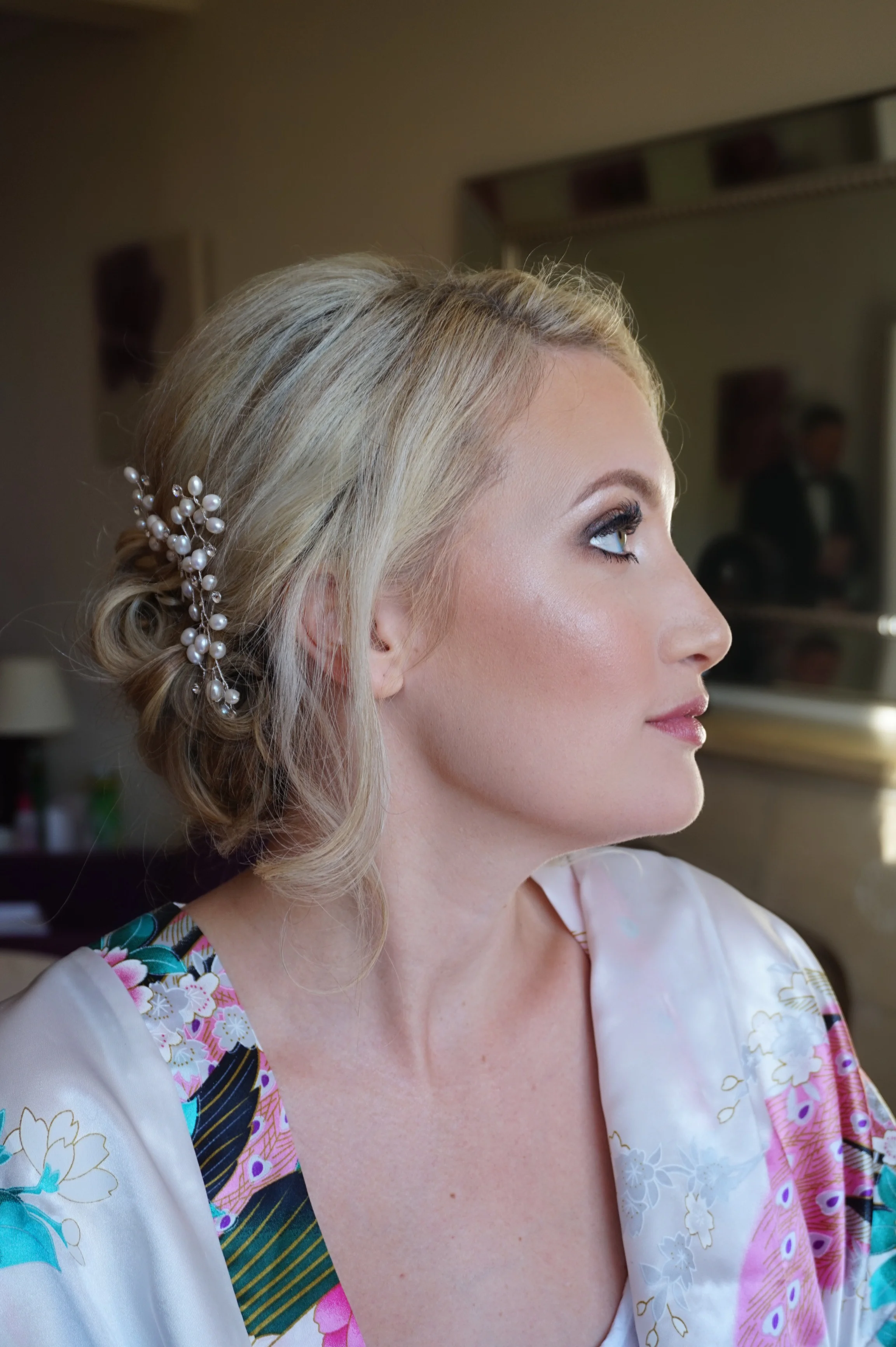 Wedding At The Green Cornwall Charlotte Albert Makeup Artist