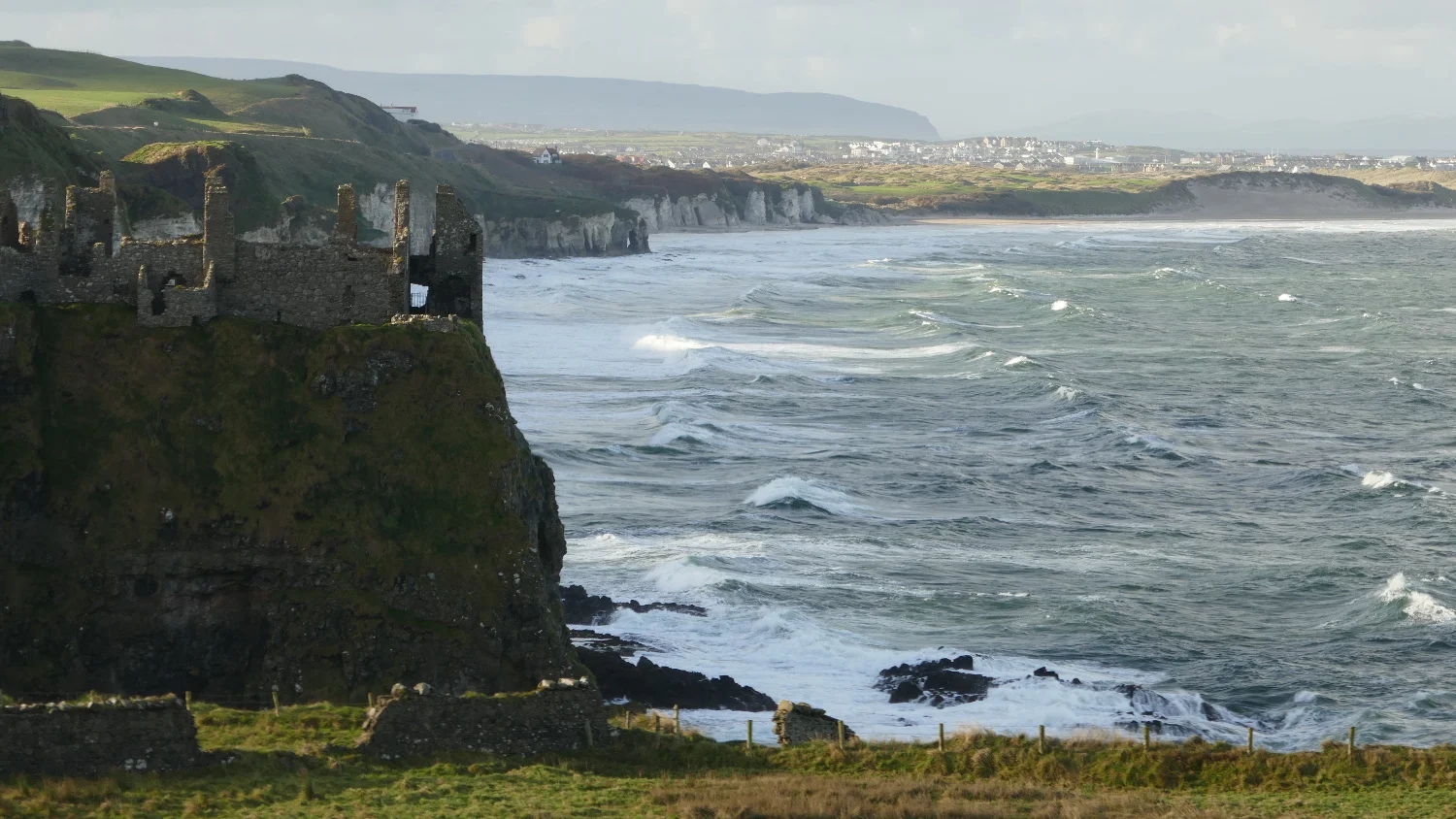 Dunlance Castle, Antrim Coast, United Kingdom