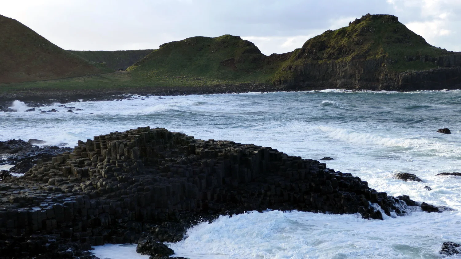 Columns, Giant's Causeway, Antrim Coast, United Kingdom