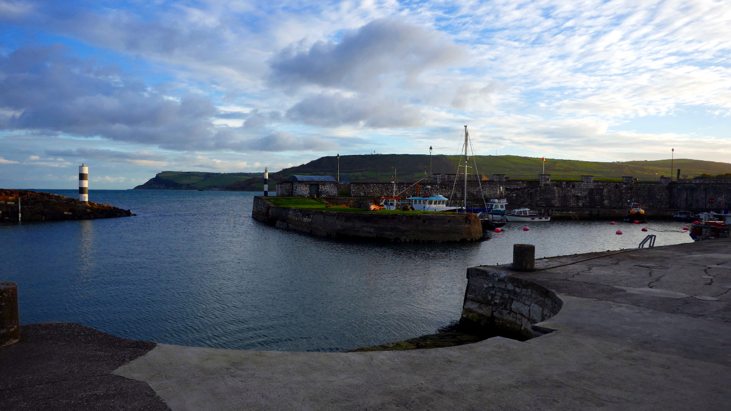 Dock, Antrim Coast, United Kingdom