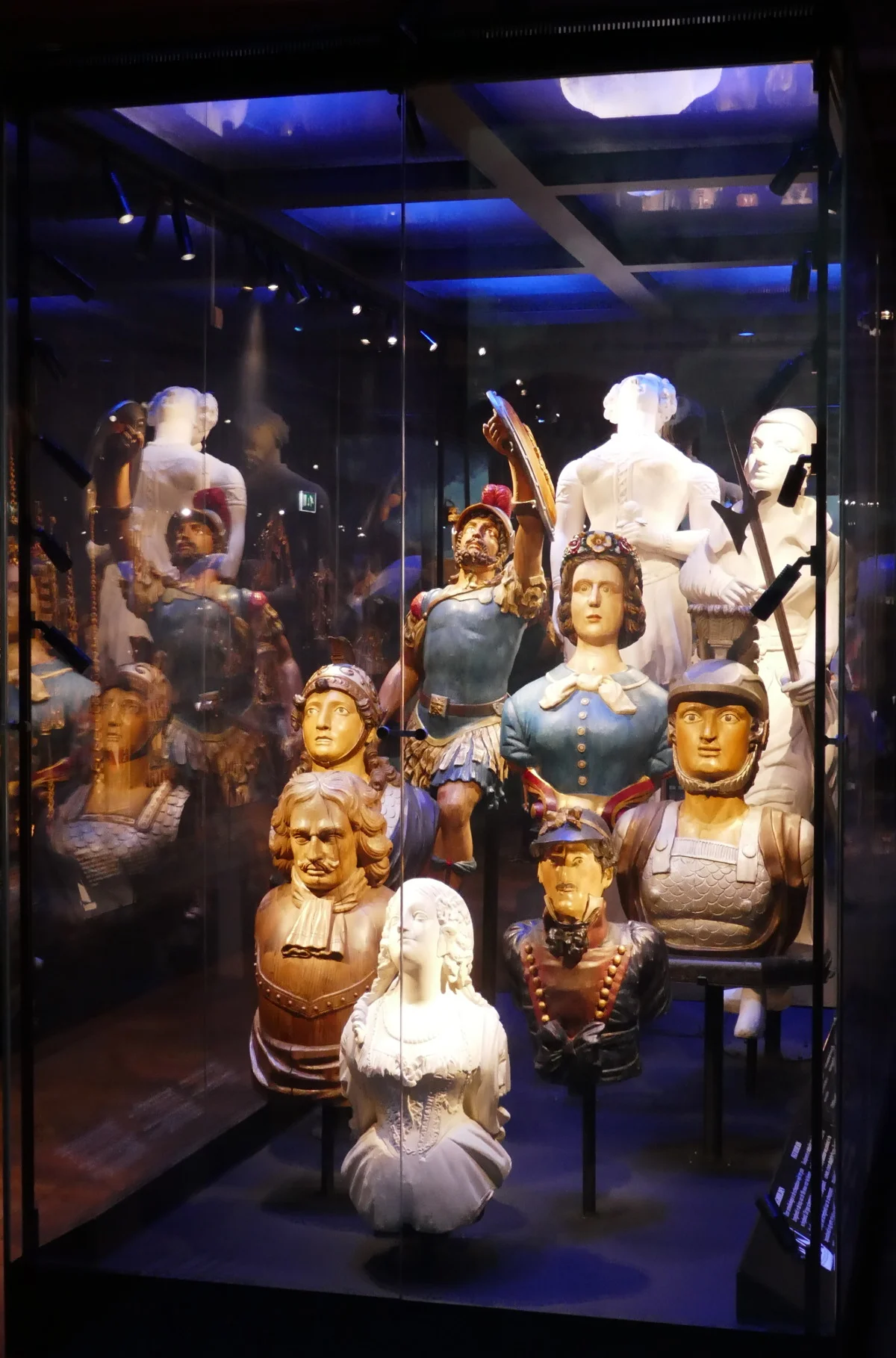 Ship Figureheads, Het Scheepvaart Museum, Amsterdam, Netherlands