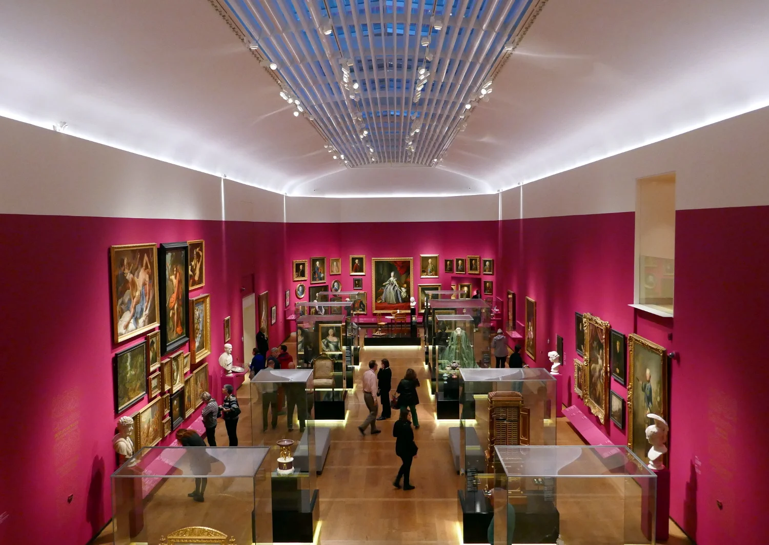 Catherine the Great Exhibit, Hermitage Museum Interior, Amsterdam, Netherlands