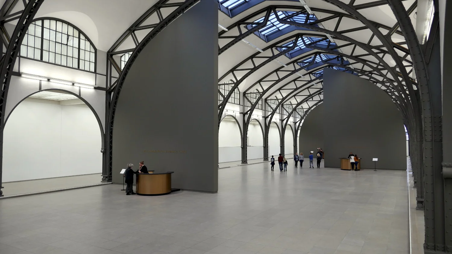 Hamburger Bahnhof Museum Interior, Berlin, Germany