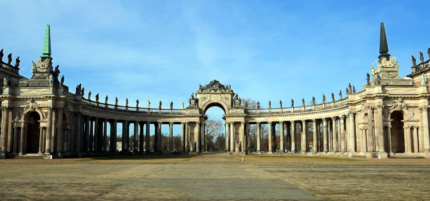 Gate, Sanssouci Palace, Potsdam, Germany