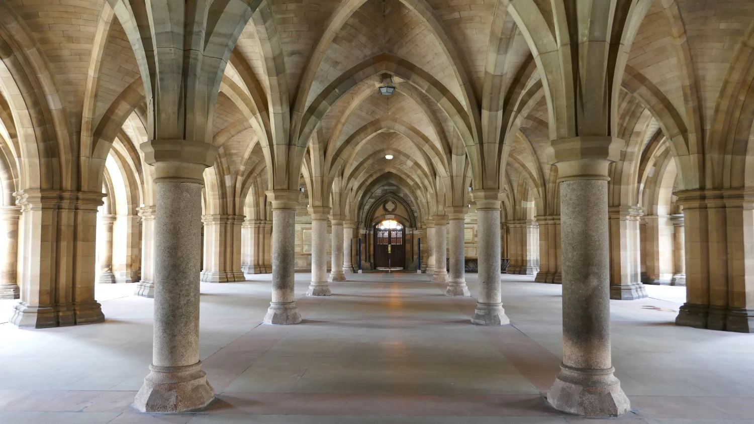 Cloisters, Glasgow University, Glasgow, United Kingdom