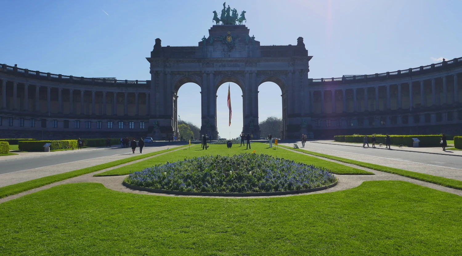 Arc du Cinquantenaire, Jubilee Park, Brussles, Belgium