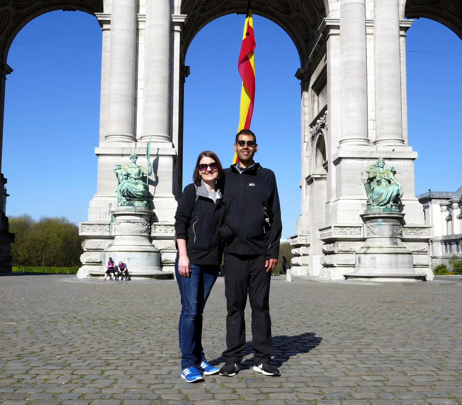 Us,  Arc du Cinquantenaire, Jubilee Park, Brussels, Belgium