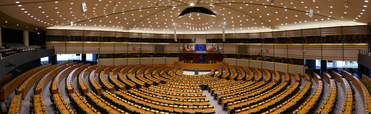 Hemicycle, European Parliament, Brussels, Belgium