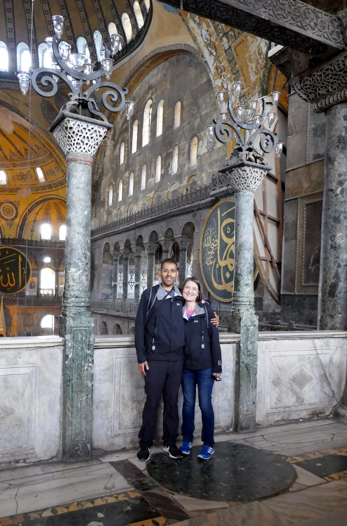Us, Hagia Sophia Museum Interior, Istanbul, Turkey
