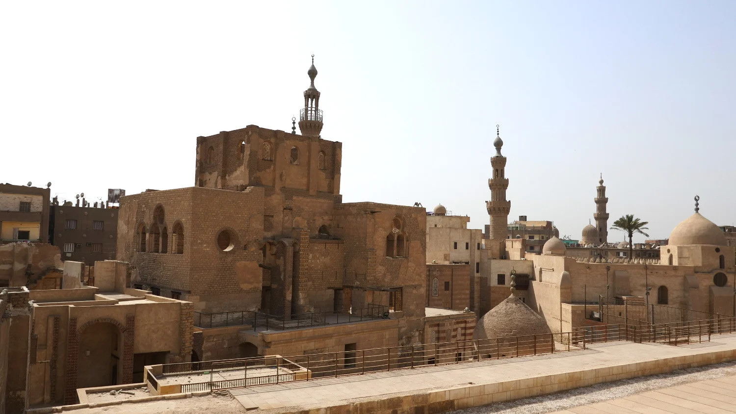 Passageway to Al Azhar Garden and Park, Cairo, Egypt