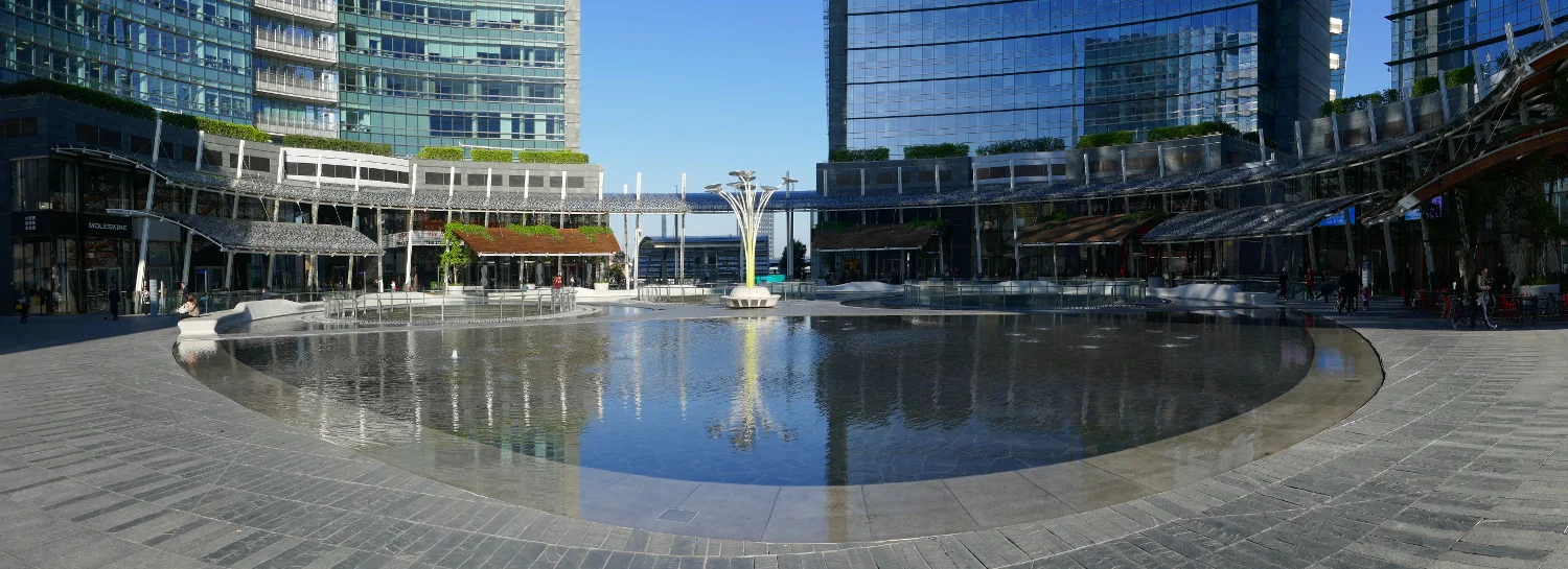 Panorama, Gae Aulenti Plaza, Milan, Italy
