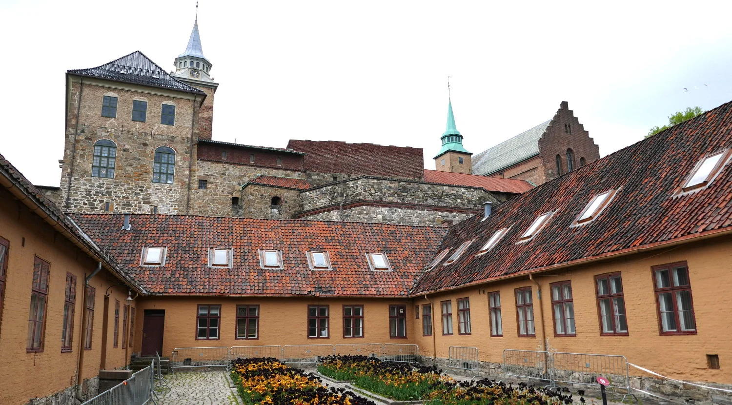 Courtyard, Akershus Fortress, Oslo, Norway