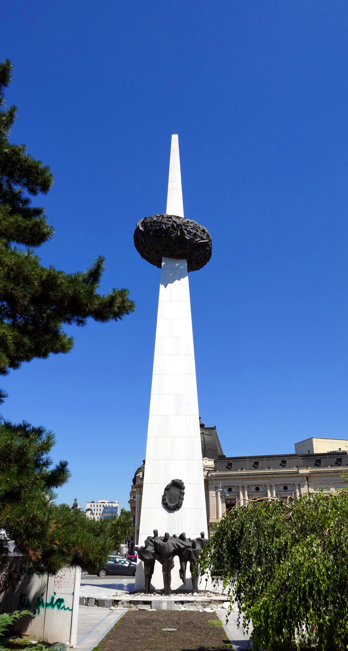 Rebirth Memorial, Revolution Square, Bucharest, Romania 