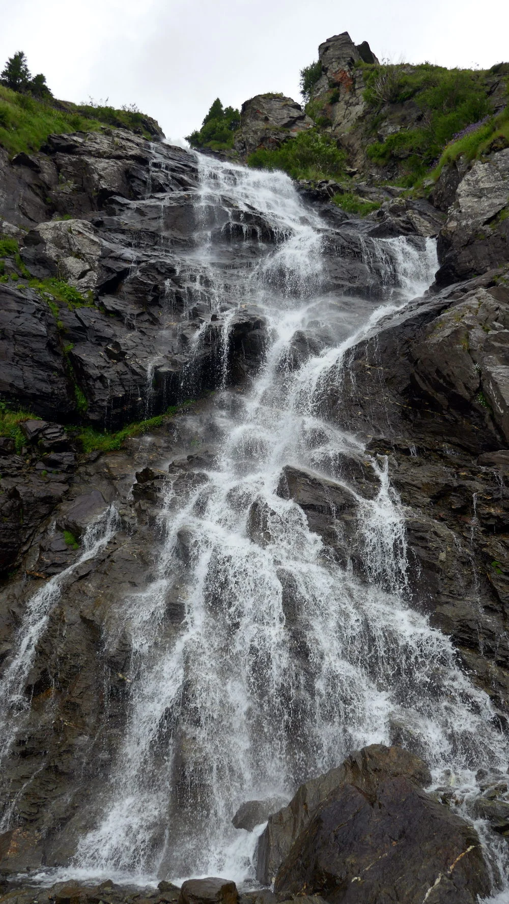 Capra Waterfall, Transfagarasan Highway, Romania