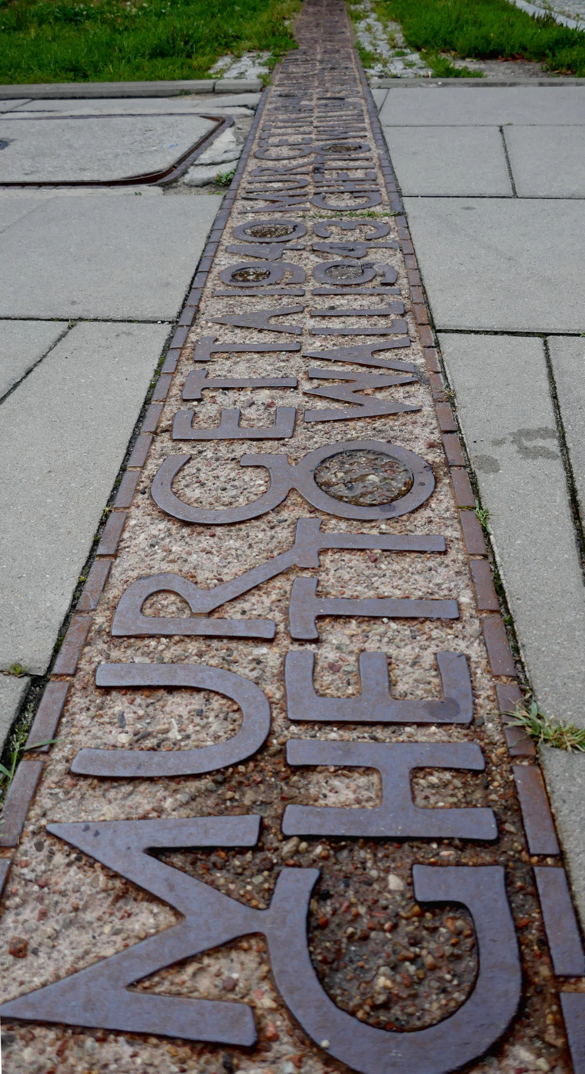 Ghetto Boundary Marker, Old Town, Warsaw, Poland