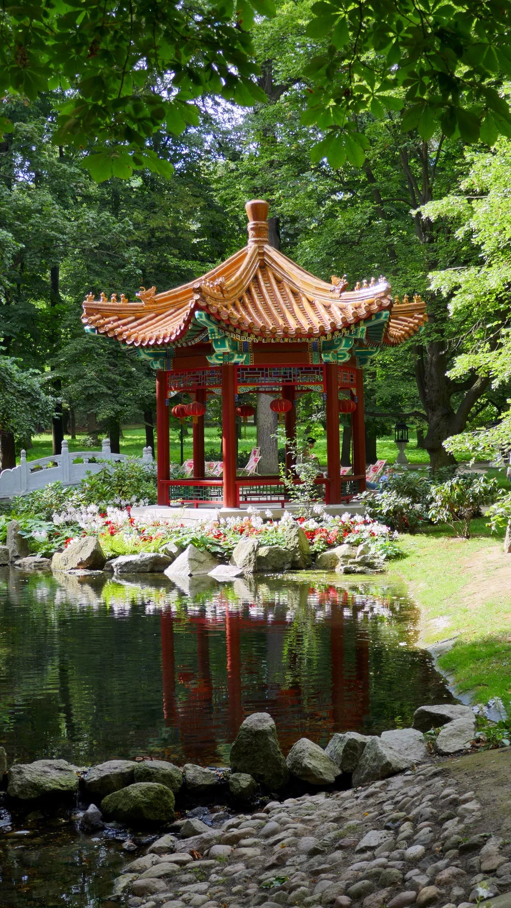 Chinese Gardens, Lazienki Park, Warsaw, Poland