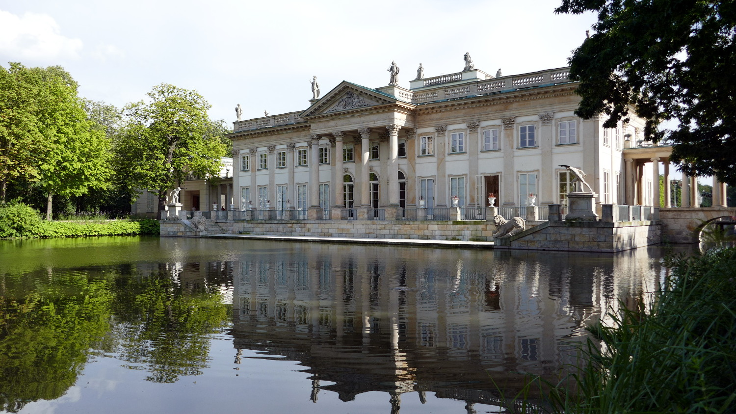 Palace on the Isle, Lazienki Park, Warsaw, Poland
