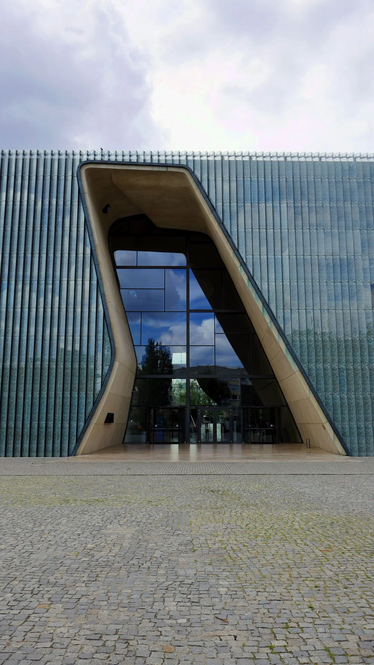 Entrance, Museum of the History of Polish Jews, Warsaw, Poland