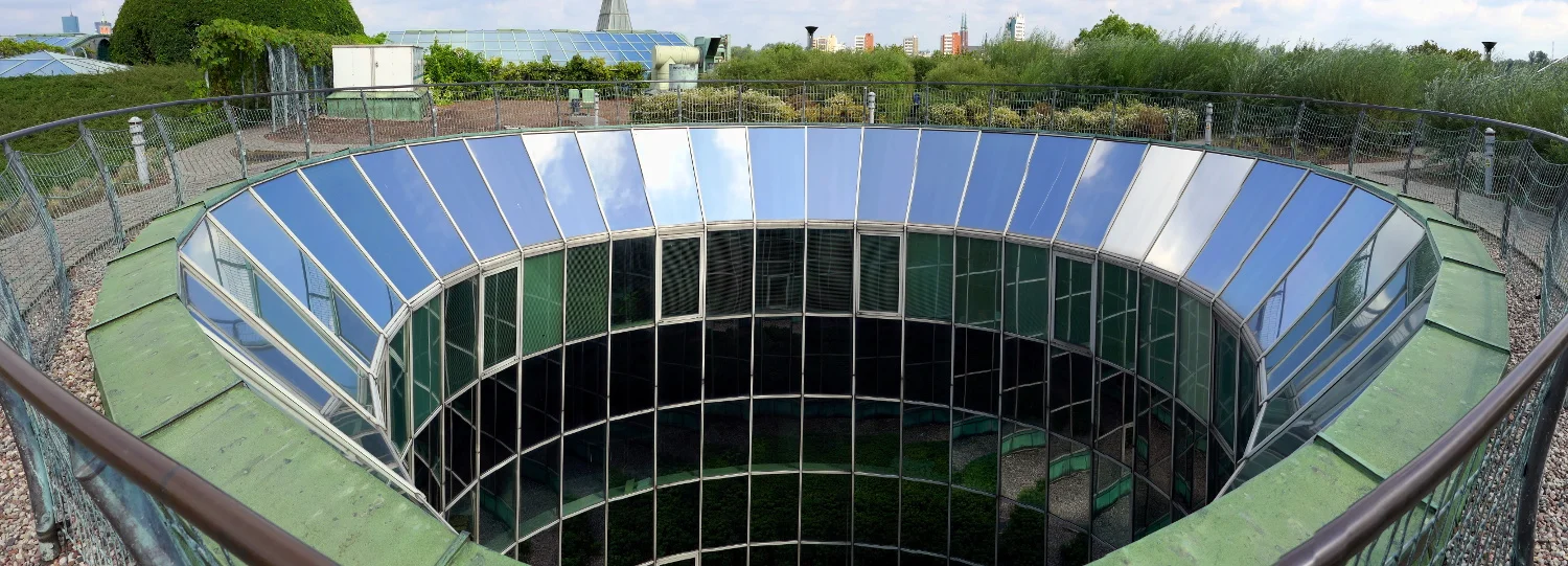 Atrium, University of Warsaw Library, Warsaw, Poland
