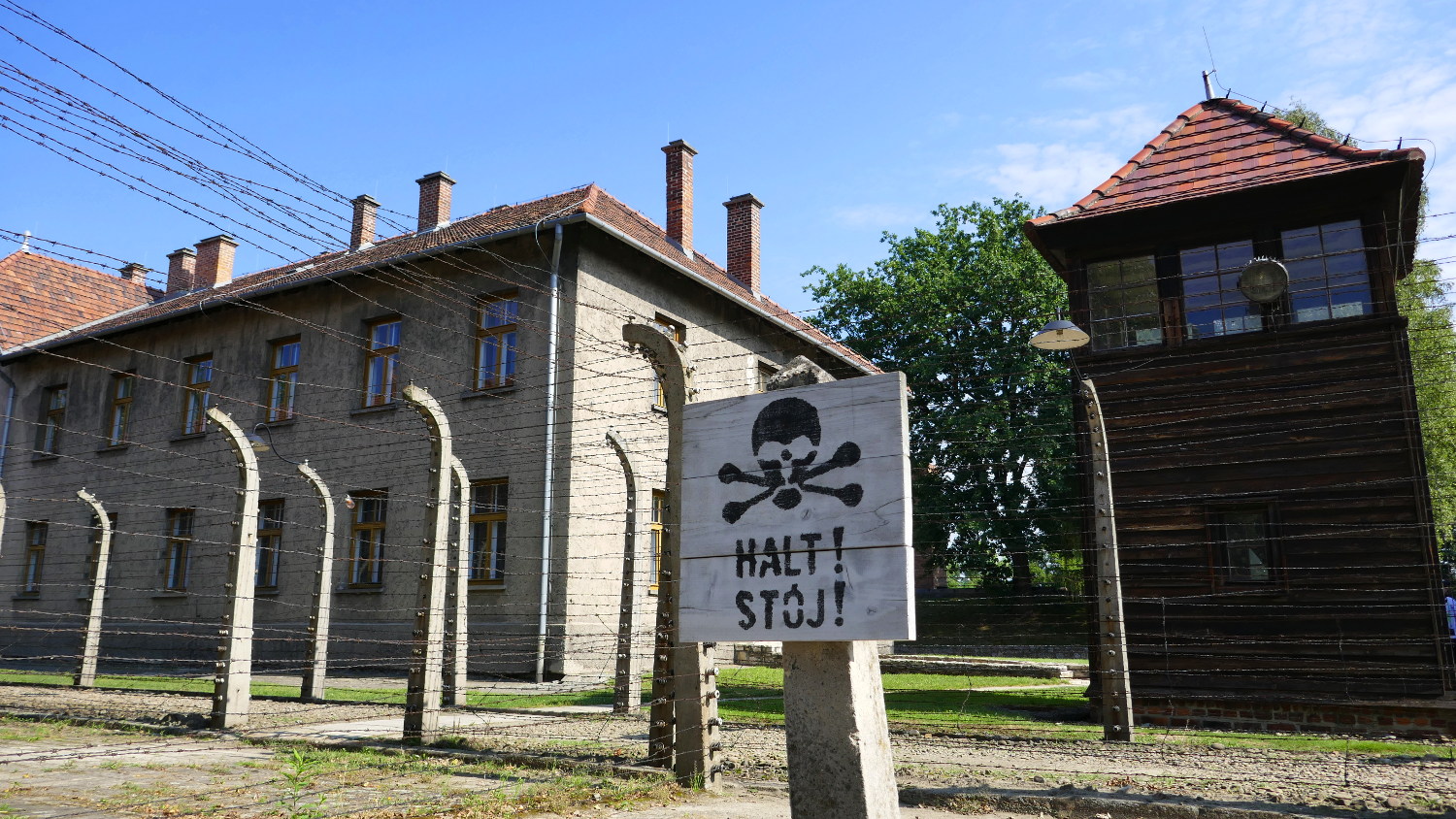 Guard Tower, Auschwitz-Birkenau Memorial and Museum, Krakow, Poland