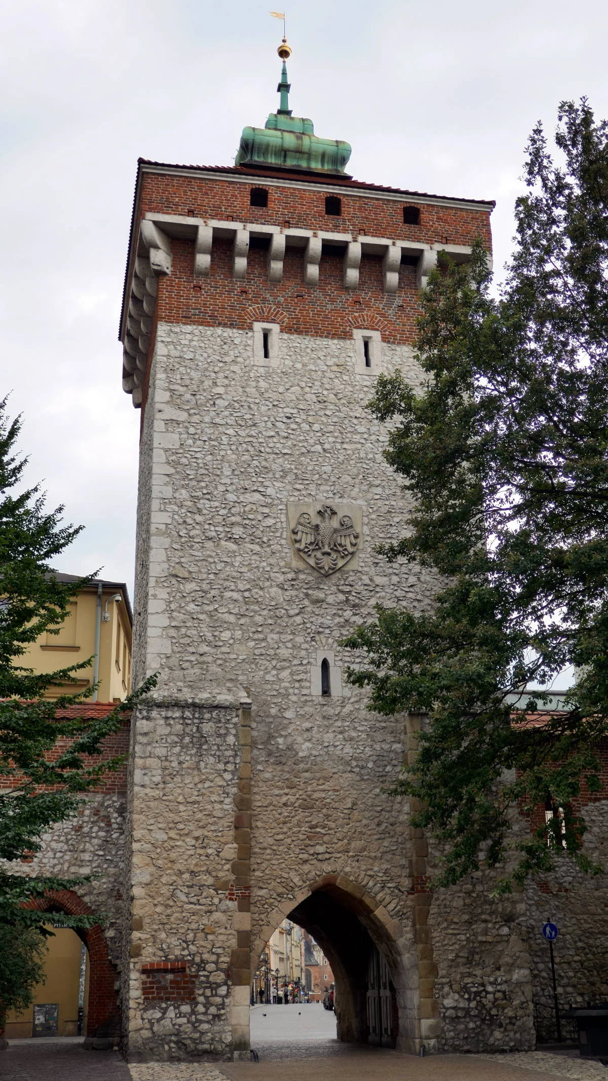 St. Florian's Gate, Old Town, Krakow, Poland