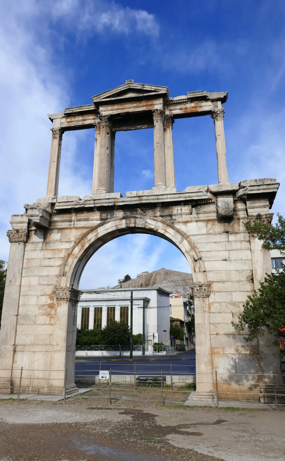 Arch of Hadrian, Athens, Greece