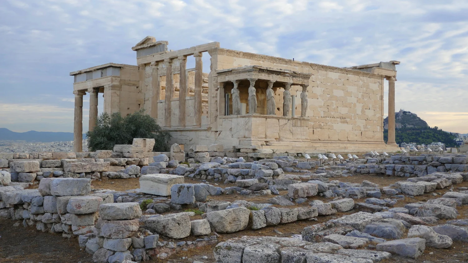 Erechtheion and Old Temple of Athena, Acropolis, Athens, Greece