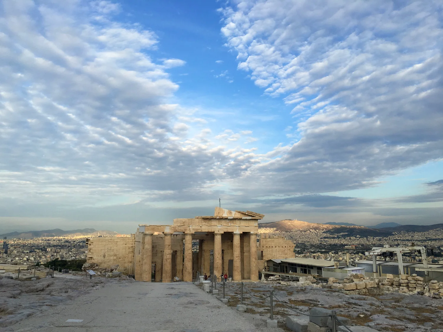 Propylaea, Acropolis, Athens, Greece