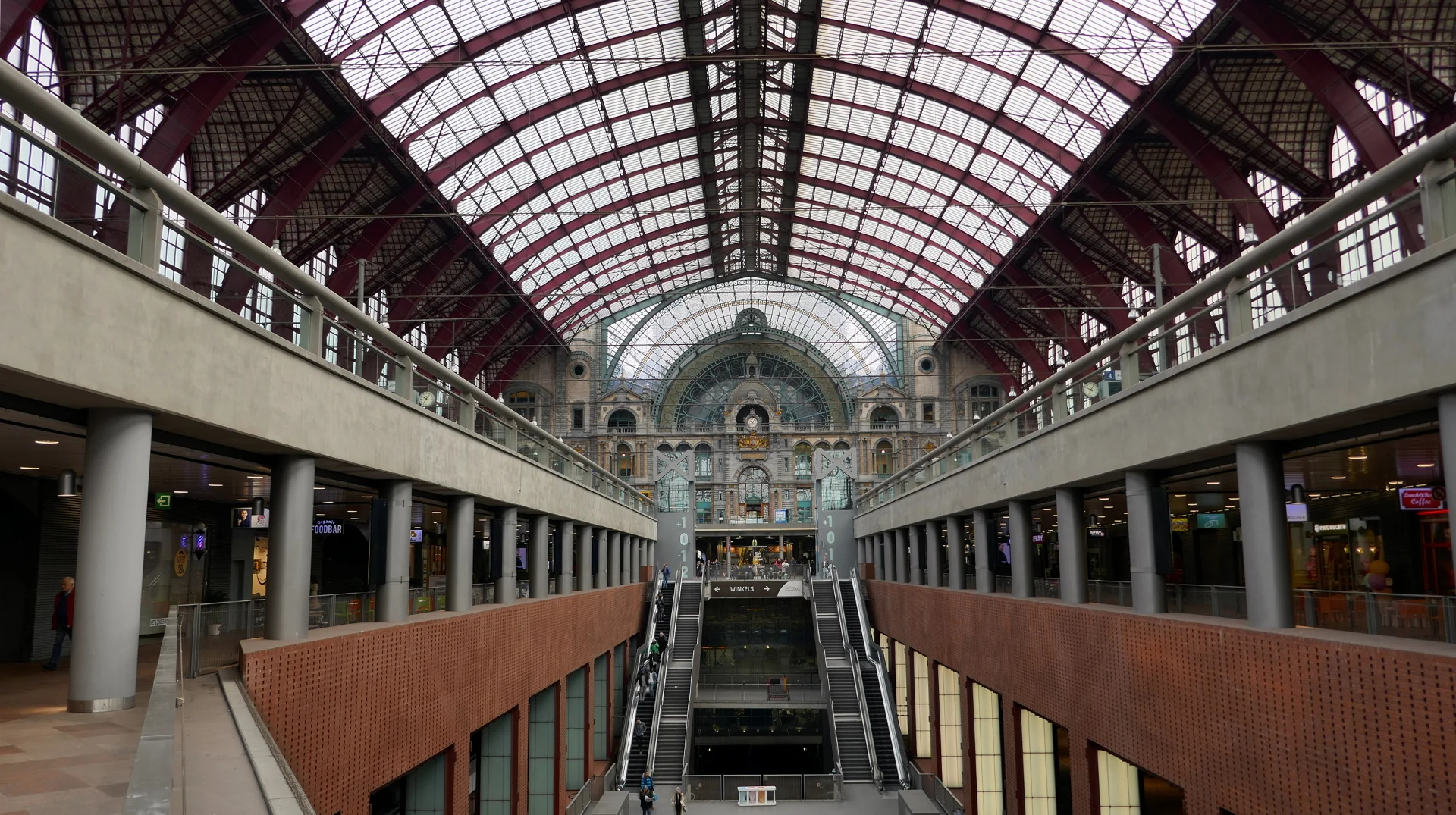 Central Train Station Interior, Antwerp, Belgium