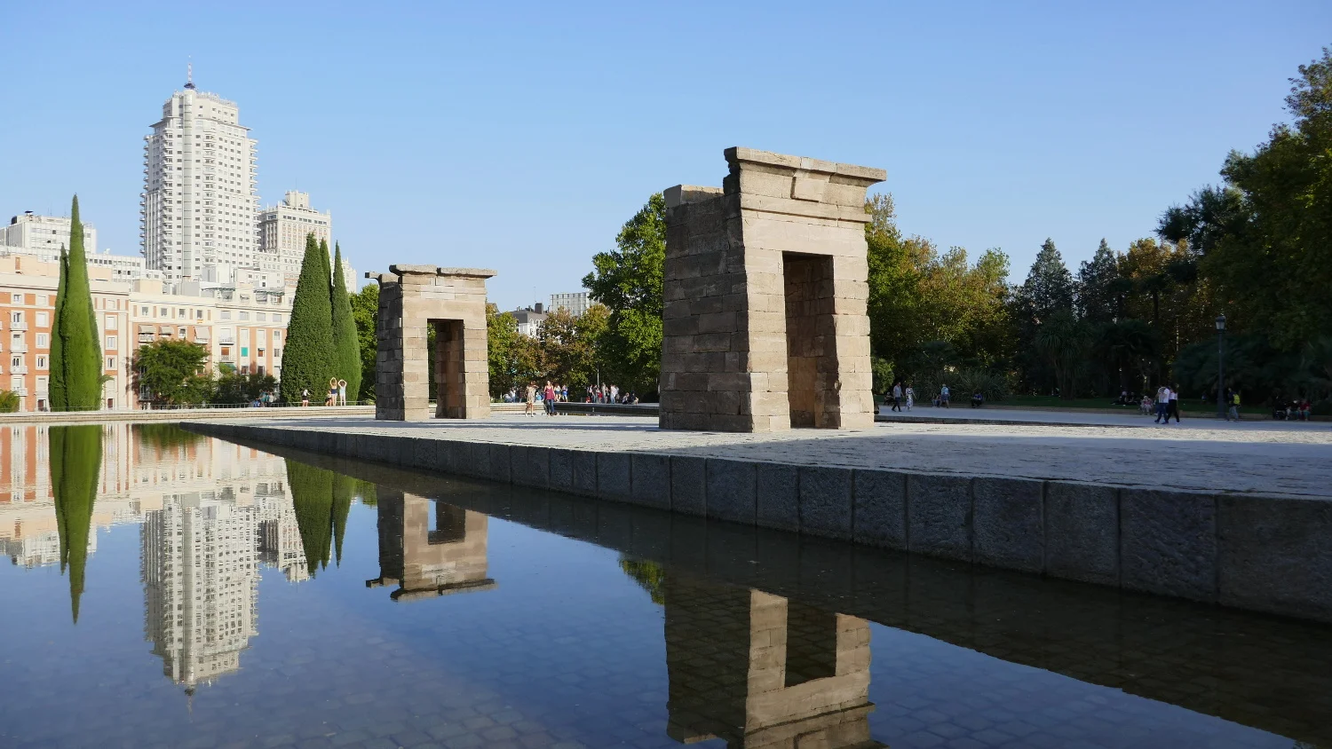 Temple of Debod, Parque del Oeste, Madrid, Spain