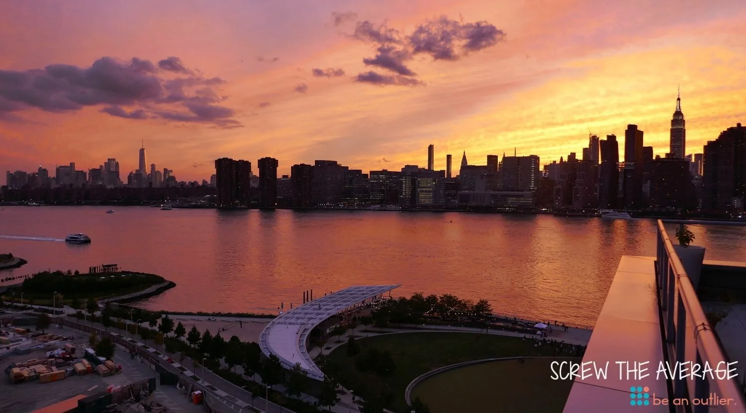 Manhattan Skyline, Long Island City, New York, New York, United States