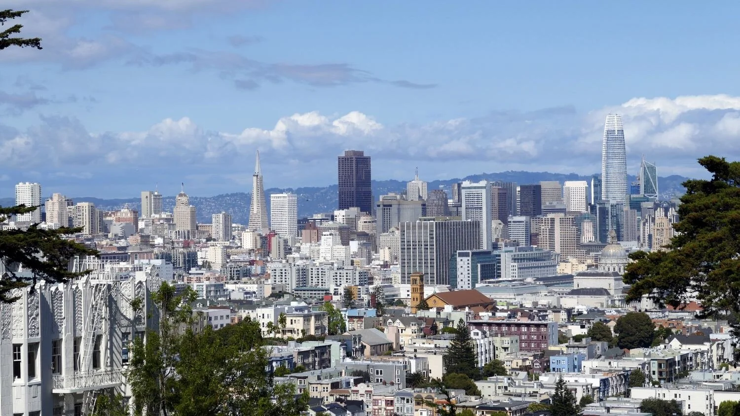 View of Downtown, San Francisco, California, United States