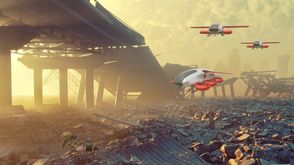 Autonomous Flying Ambulance and Heavylifting Drones — Autonomous ...