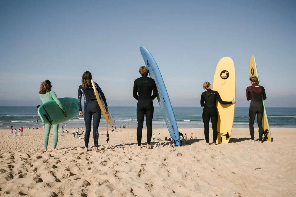 The foamie crew #softcorerevolution #surfhouse #hossegor 
📸 @marleneannak