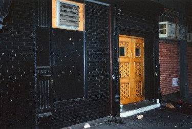 THE ENTRANCE OF MOTHER AT W 14TH ST. AND WASHINGTON ST.